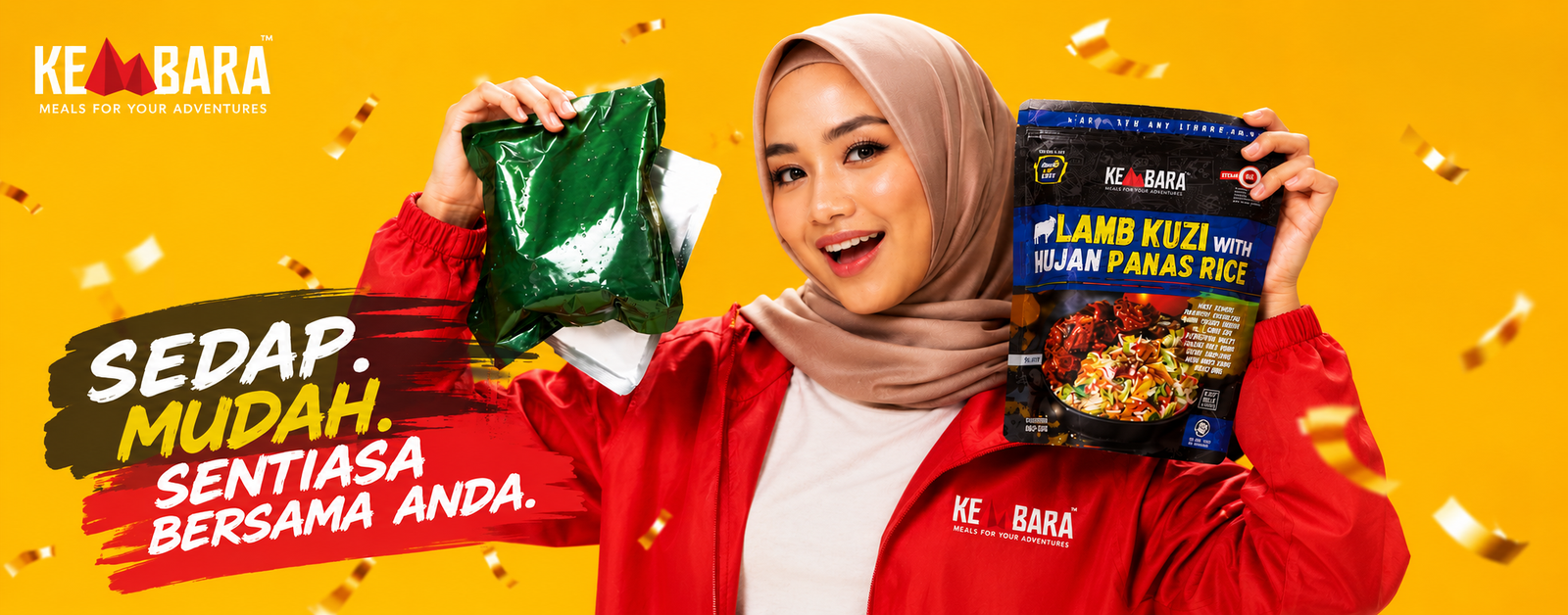 Promotional cheer with KEMBARA meals